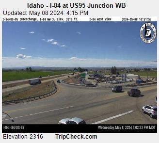 Idaho - I-84 at US95 Junction WB